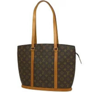 Louis Vuitton Babylon Shoulder Bag Commuter Tote Monogram Brown